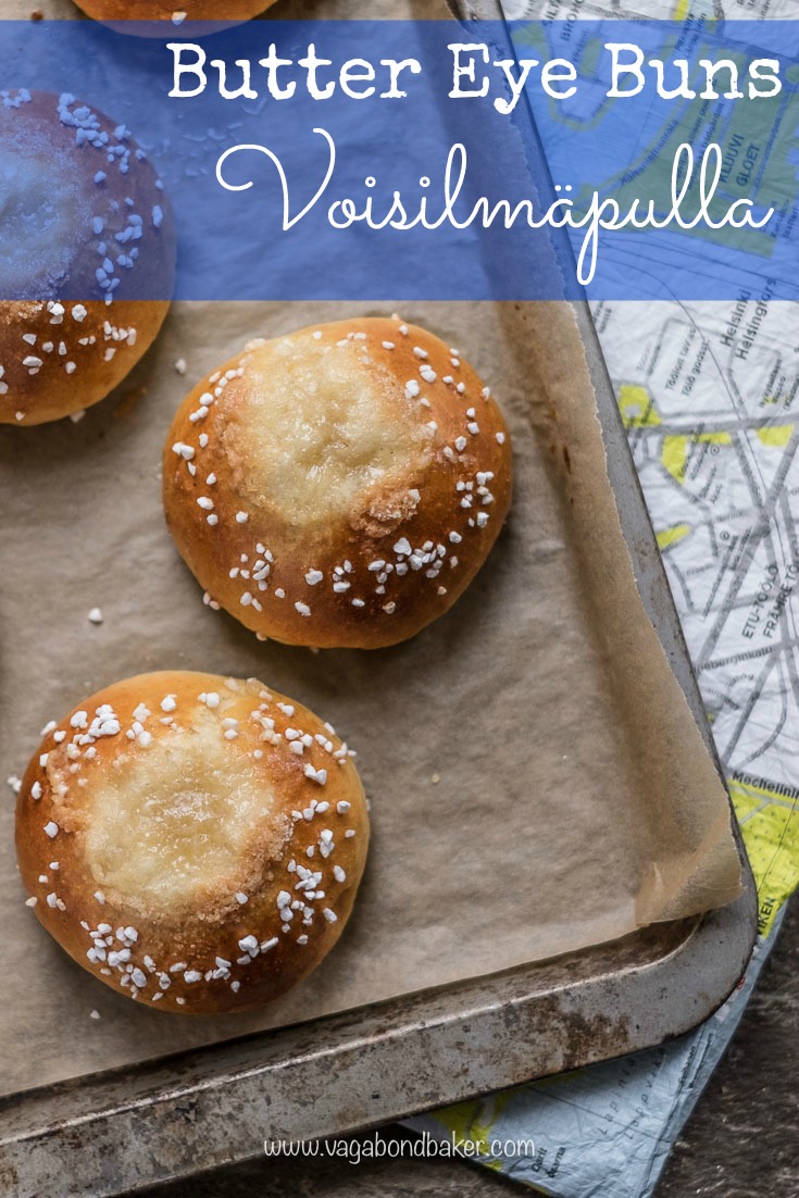 voisilmäpulla - butter eye buns