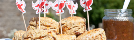 Vegan Sun-Dried Tomato Scones | Vagabond Baking