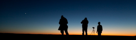 Capturing the sunset