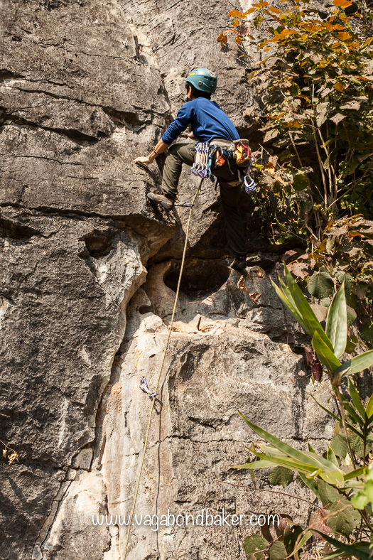Climbing Yangshuo