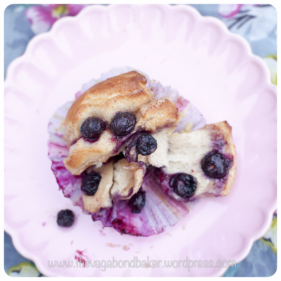 Blueberry Pull-Apart Buns | Vagabond Baking