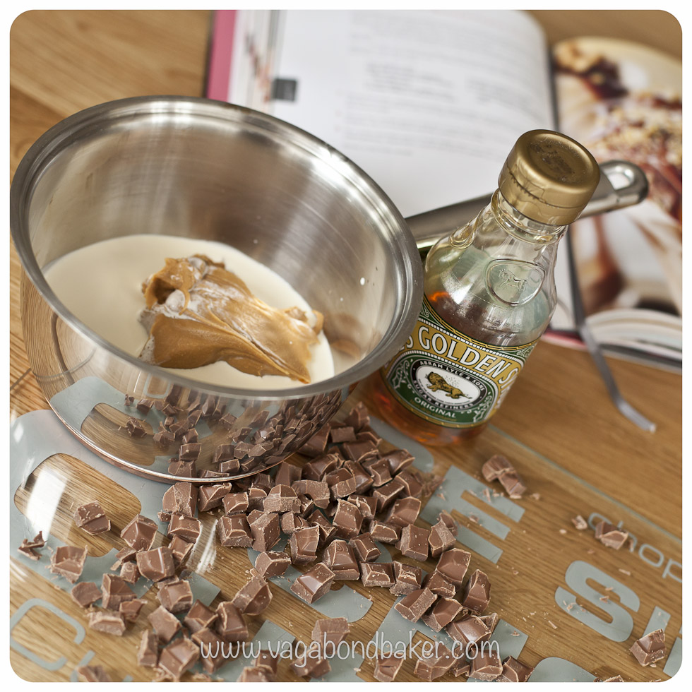 Creamy Banana Ice Cream with PB and Choc Sauce | Vagabond Baking