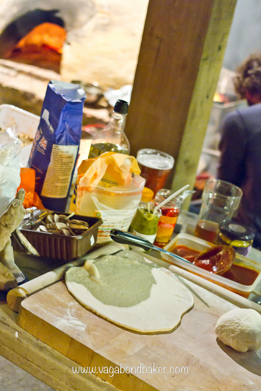 Bon Voyage, Pizza and Paella Party