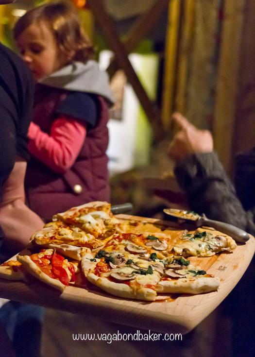 Bon Voyage, Pizza and Paella Party