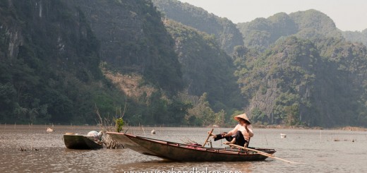 The rowers row with their feet!