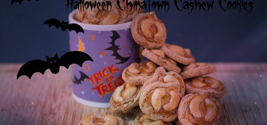 Halloween Cashew Cookies