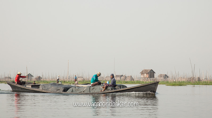 Inle Lake boat trip