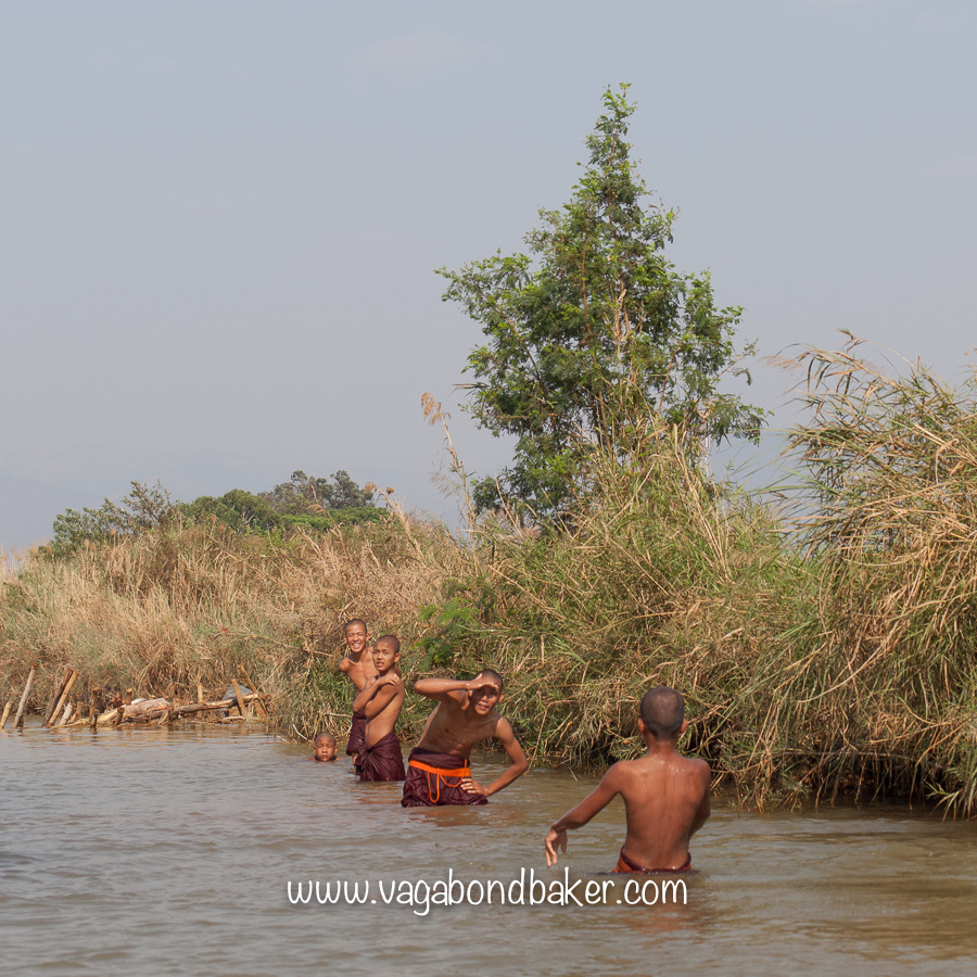 Inle lake boat trip