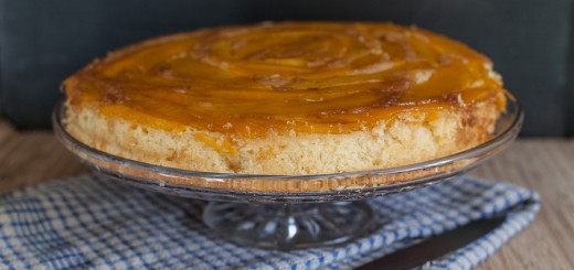 mango and coconut upside down cake