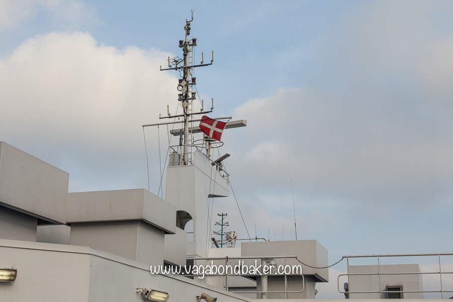 by train to Copenhagen