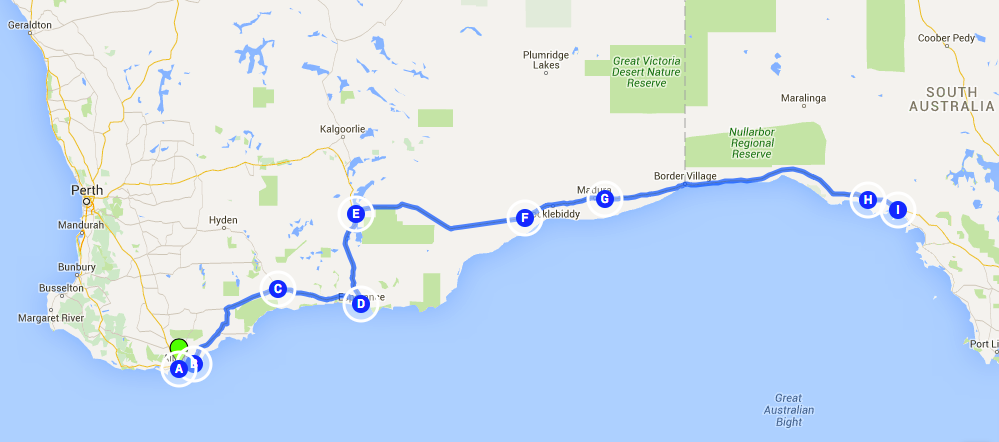 Albany to Ceduna // Road Trip Australia
