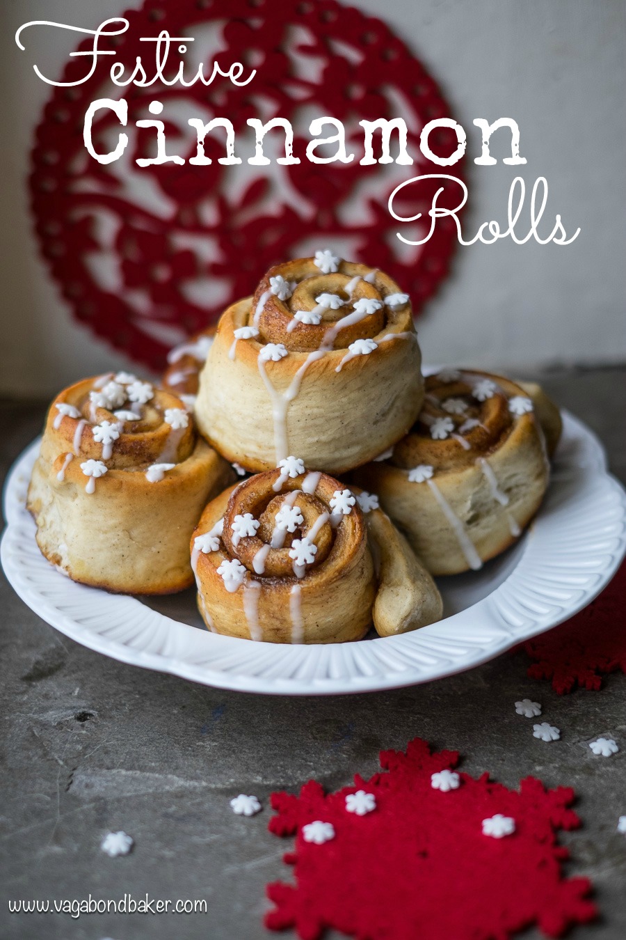 Festive Cinnamon Rolls