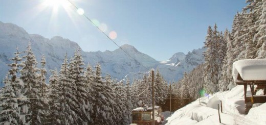 Mürren, Switzerland // The most magical winter wonderland!